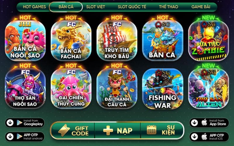 Đăng Nhập Kingfun Giúp Bạn Mở Cánh Cổng Giải Trí Đỉnh Cao Bắn cá là sảnh game nổi tiếng tại Kingfun