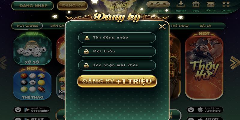 Điều khoản sử dụng Kingfun đối với quyền người chơi