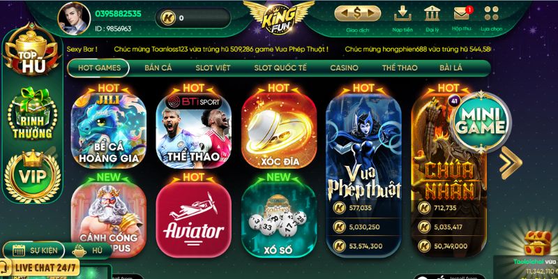 Hướng dẫn tải app kingfun về điện thoại nhanh chóng, an toàn